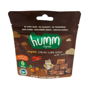 Organik Glutensiz Vegan Kakaolu ve Fındıklı Kek