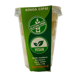 Kinoa Cipsi Glütensiz & Vegan Sağlıklı Atıştırmalık