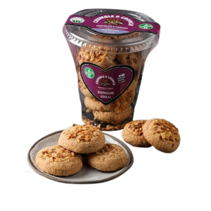 Sorgum unlu Glutensiz bardak kurabiye - 125 gr