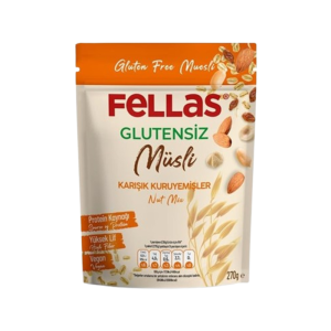 Fellas Glutensiz Müsli Karışık Kuruyemiş