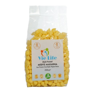 Düşük Proteinli Glutensiz Midye Makarna