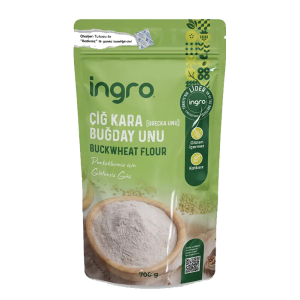 İngro Glutensiz Çiğ Karabuğday Unu 700 g (Greçka Unu)