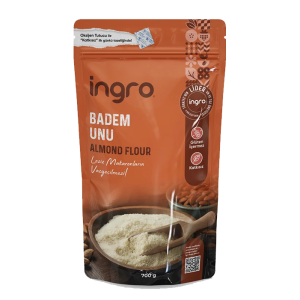 İngro Glutensiz Badem Unu (Zarsız) 700 g
